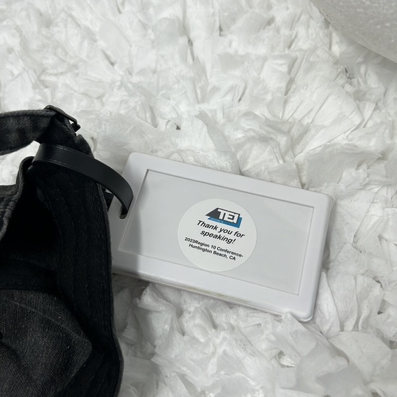 Hunting Beach California Washed Hat Unisex Embroidery Buckle Closure Black - Picture 7 of 9